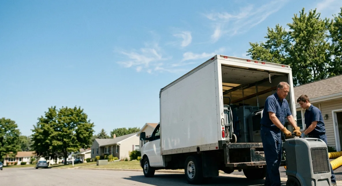 Water Damage Cleanup in Suamico, WI near me